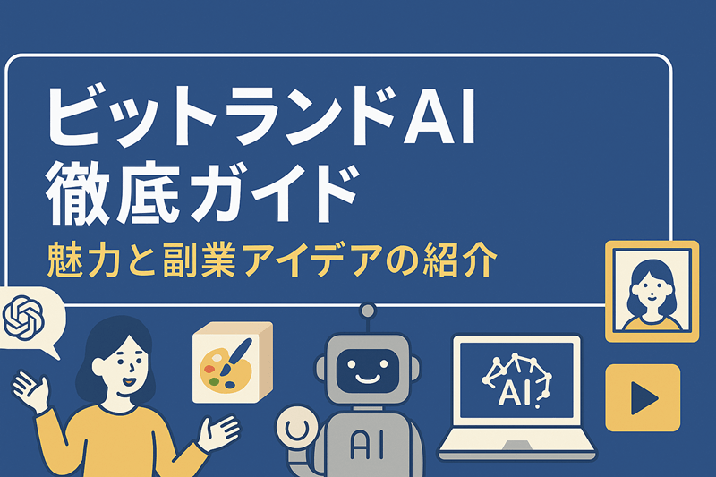 ビットランドAI徹底ガイド 魅力と副業アイデアの紹介