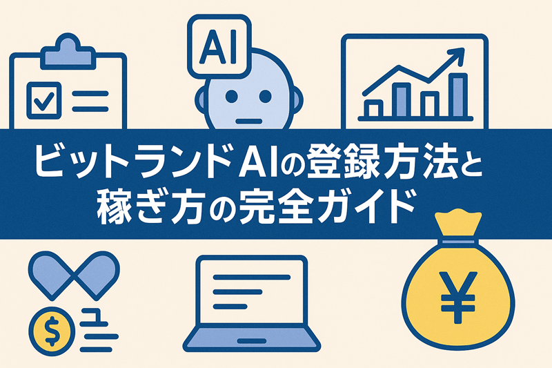 ビットランドAIの登録方法と稼ぎ方の完全ガイド
