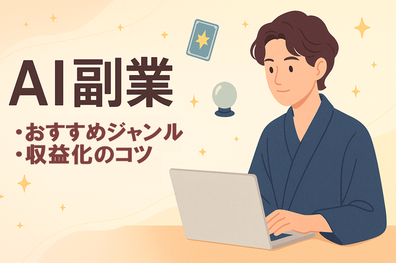 AI副業　おすすめジャンルと収益化のコツ