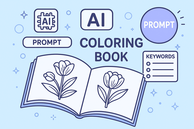 AI塗り絵のプロンプト完全ガイド