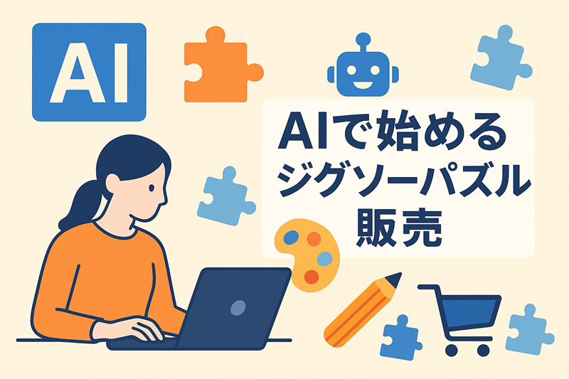 AIで始めるジグソーパズル販売