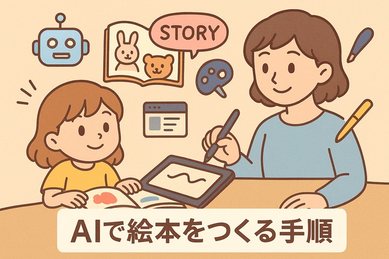 AIで絵本をつくる手順