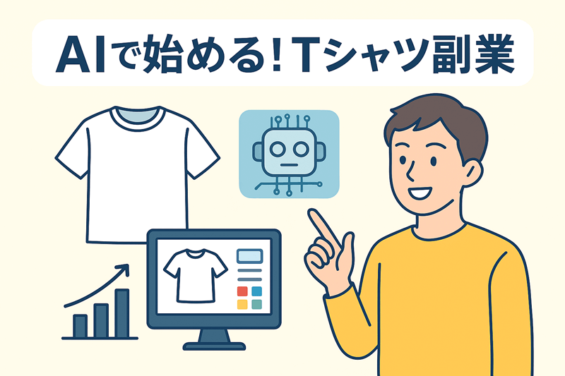 AIで始めるTシャツ副業
