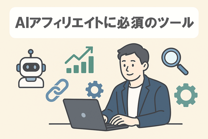 AIアフィリエイトに必須のツール