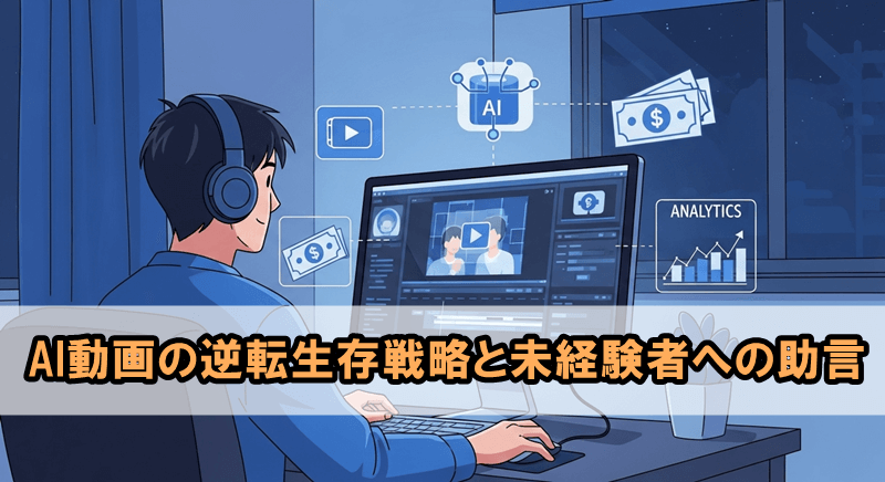 AI動画の逆転生存戦略と未経験者への助言