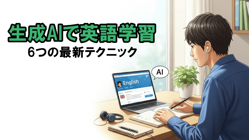 生成AIで英語学習を加速！6つの最新テクニック