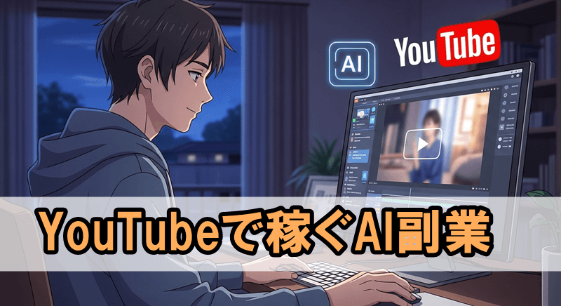 YouTubeで稼ぐAI副業